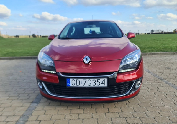 Renault Megane cena 16900 przebieg: 249500, rok produkcji 2013 z Tczew małe 56